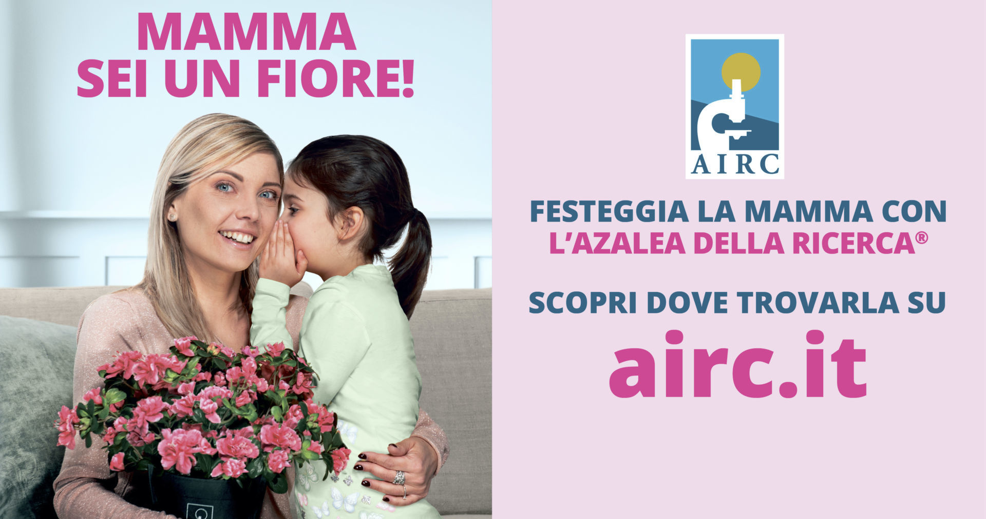 L’Azalea della Ricerca di Fondazione AIRC fiorisce per la salute di